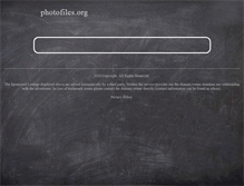 Tablet Screenshot of photofiles.org